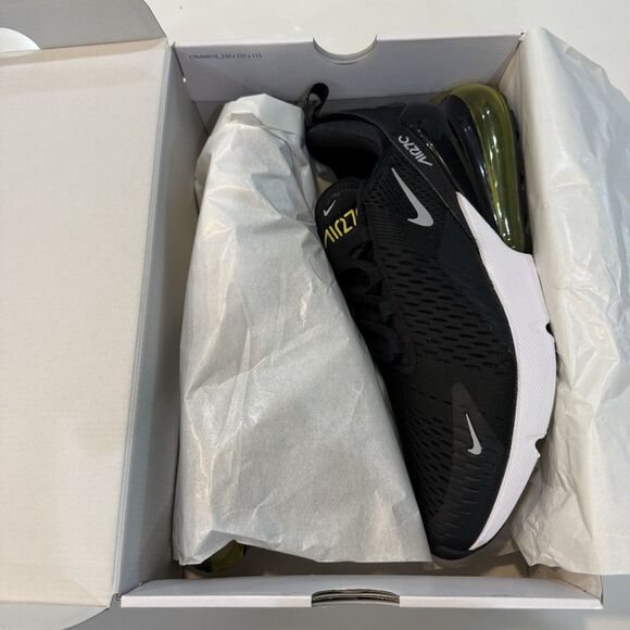 Sz 11 Nike Air Max 270 FN8006-001 Sneakers Black White Athletic Running Shoes main image 9